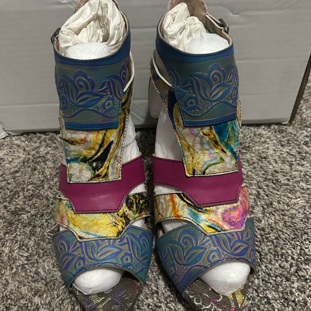 L’Artiste by Spring Step Brooke Sandals Women’s Size 9 EUC
